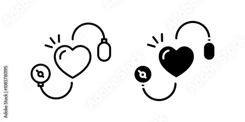 pressure icon set .Symbol isolated white background. vector illustration. color editable.