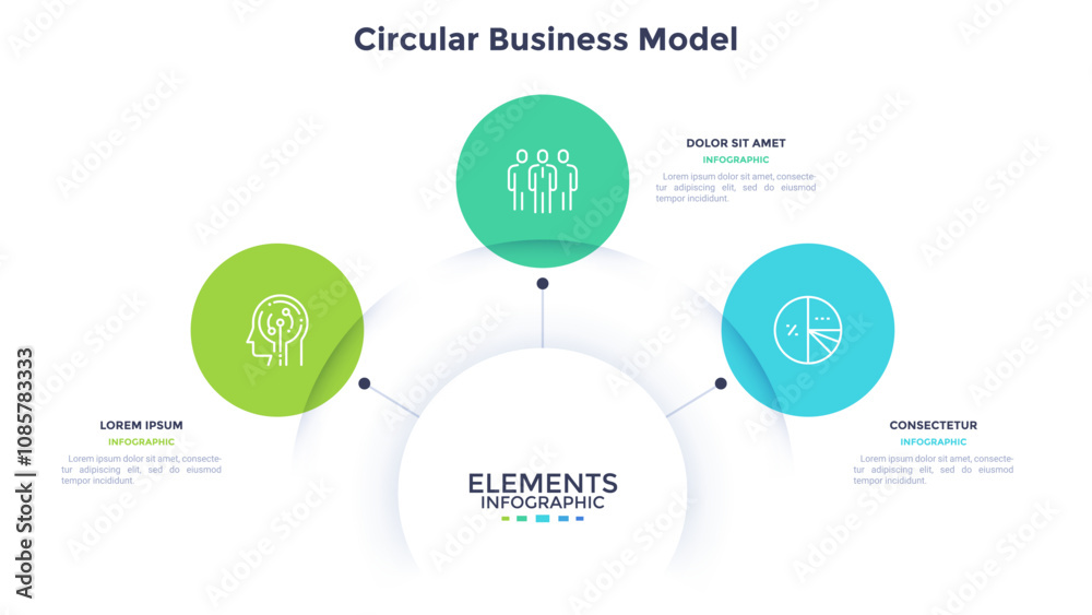 Modern Infographic Vector Template Modern Infographic Vector Template