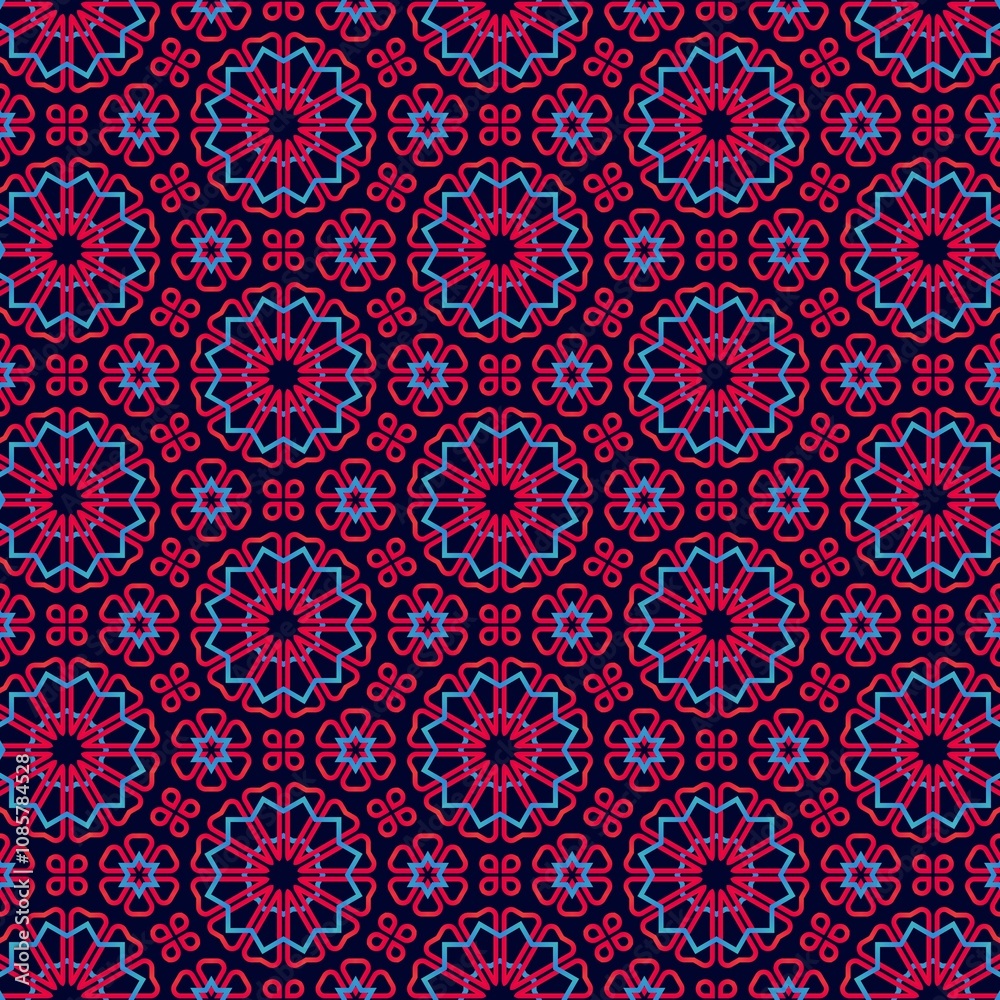 seamless pattern with circles.tile, backdrop, circle, retro, mandala, flowers, ethnic, geometric, element seamless pattern with circles.tile, backdrop, circle, retro, mandala, flowers, ethnic, geometric, element