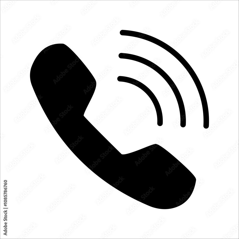 Phone flat icon. Call symbol. phone call sign. Vector Phone flat icon. Call symbol. phone call sign. Vector