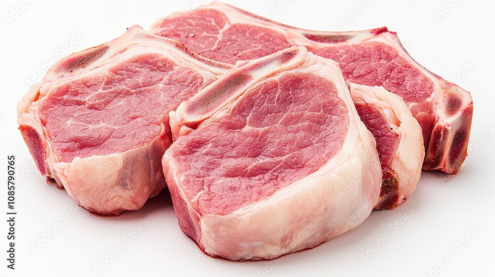 Sizzling pork chops preparation kitchen food photography culinary space close-up flavor delight Sizzling pork chops preparation kitchen food photography culinary space close-up flavor delight
