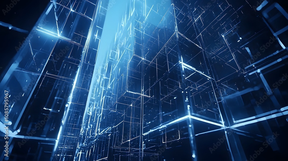 abstract blue background