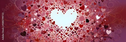 Large selection of invitation hearts, backgrounds, designs, cards