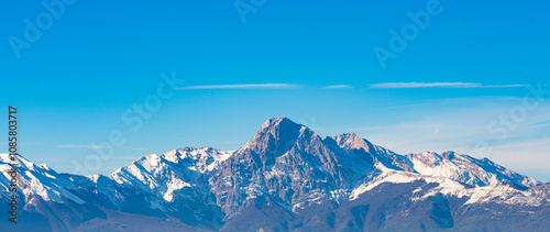 A view of the Apennines and the Gran Sasso from Atri, a small village in Abruzzo. photo