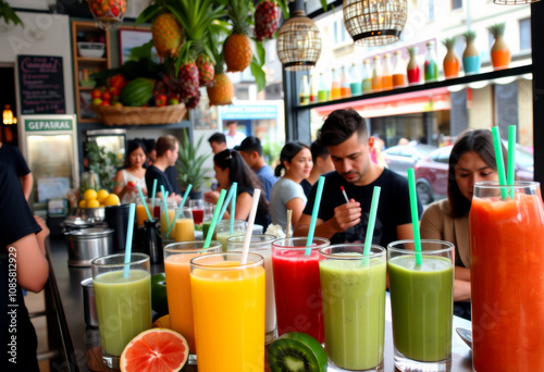 Smoothie Bar in the City photo