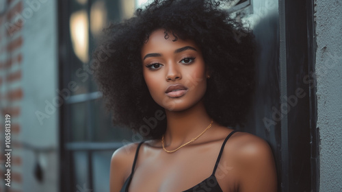 Close-Up Portrait of a Black Woman with Radiant Skin and Captivating Eyes Free Download Close-Up Portrait of a Black Woman with Radiant Skin and Captivating Eyes - GFXLoad