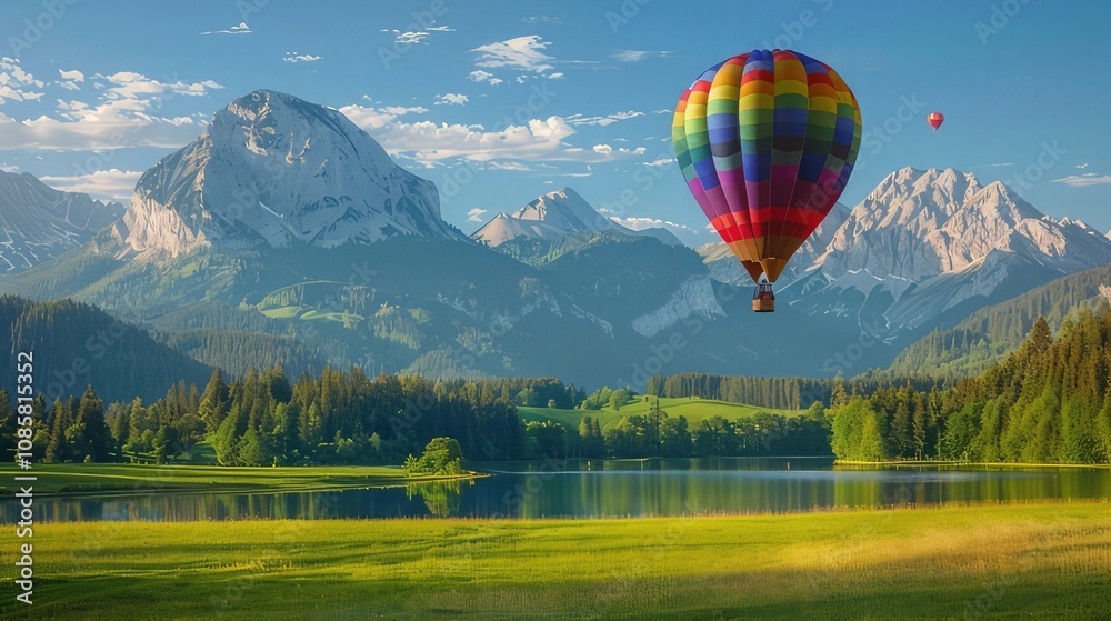 Obraz premium air balloon