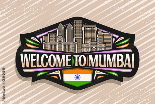 Vector logo for Mumbai