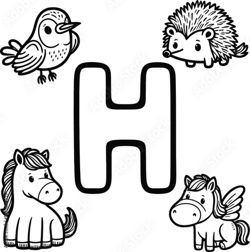 abc coloring pages for toddlers