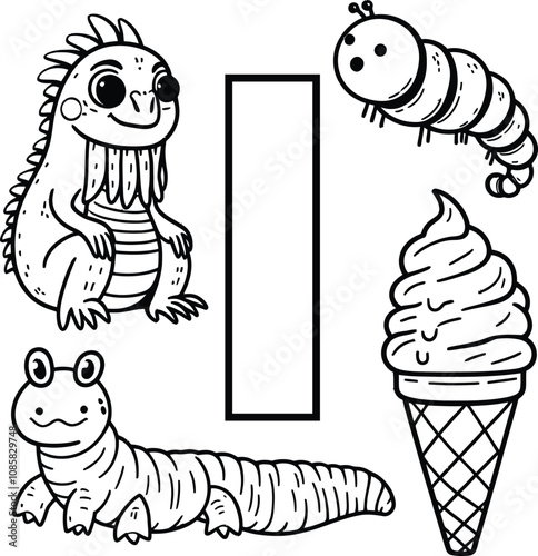 abc coloring pages for toddlers