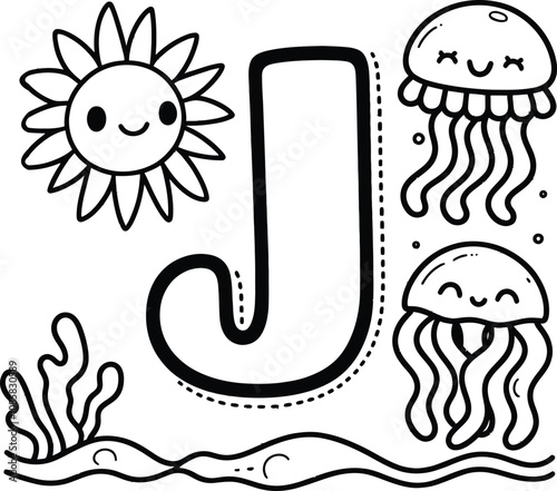abc coloring pages for toddlers