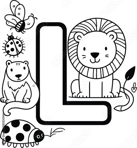 abc coloring pages for toddlers
