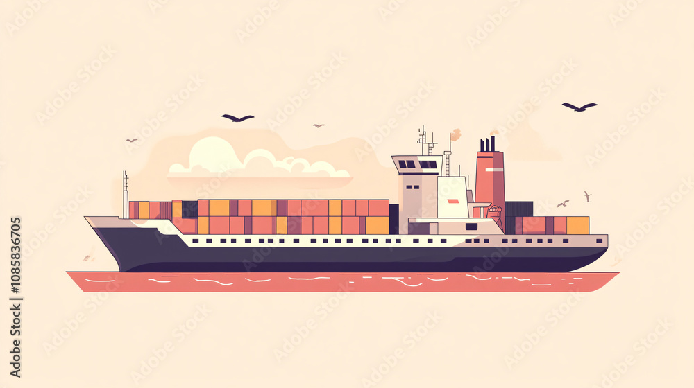 Obraz premium logistic