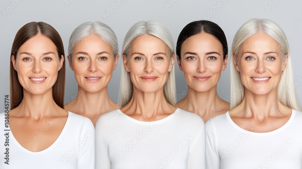 Embracing diversity, a celebration of women with different skin tones and natural beauty Embracing diversity, a celebration of women with different skin tones and natural beauty