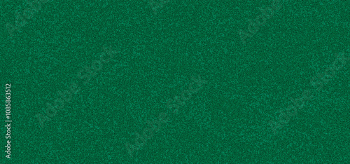 Green background with a dot gradient pattern