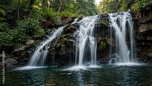 waterfall in the forest