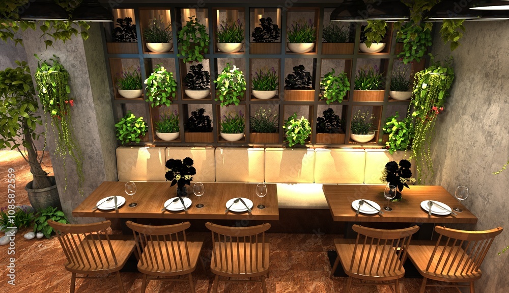3d restaurant 