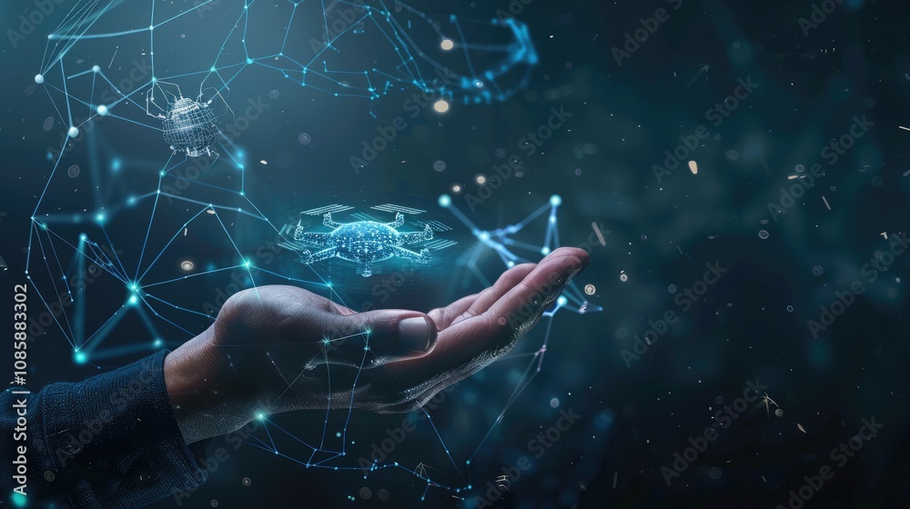 Drone Technology in a Digital Network