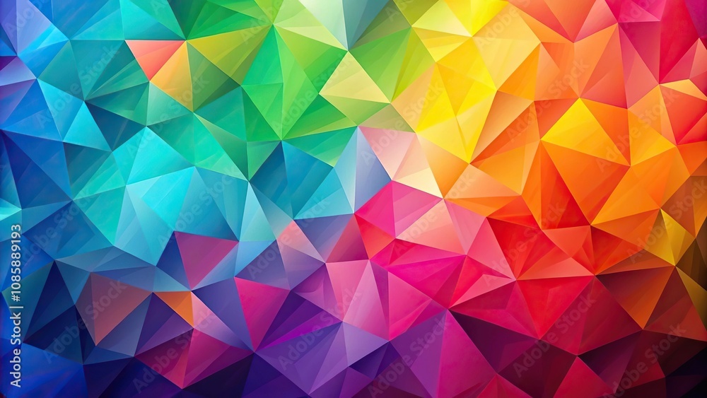Colorful abstract wallpaper with triangles Colorful abstract wallpaper with triangles