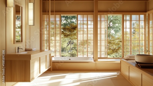 Minimalist Japanese Bathroom Interior Design