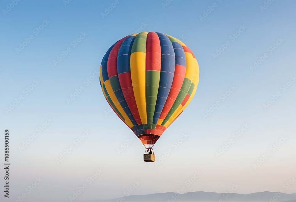 Naklejka premium Hot Air Balloon