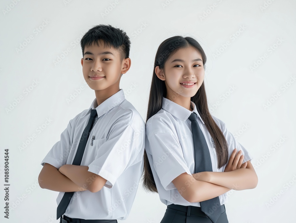 Student portraits classroom photography studio eye-level youth empowerment