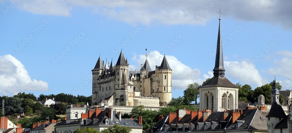 Panorama sur Saumur
