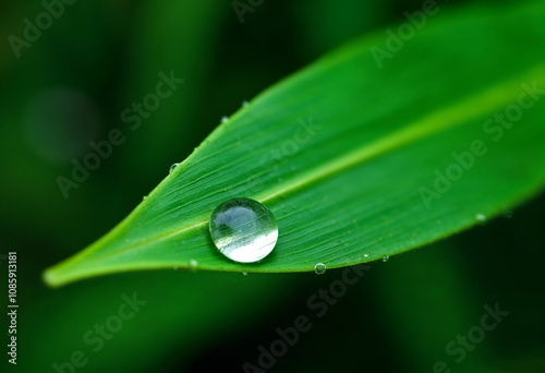 dew on a leaf