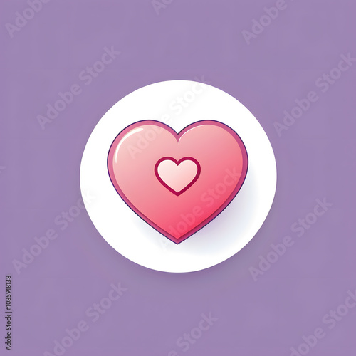 purple heart icon