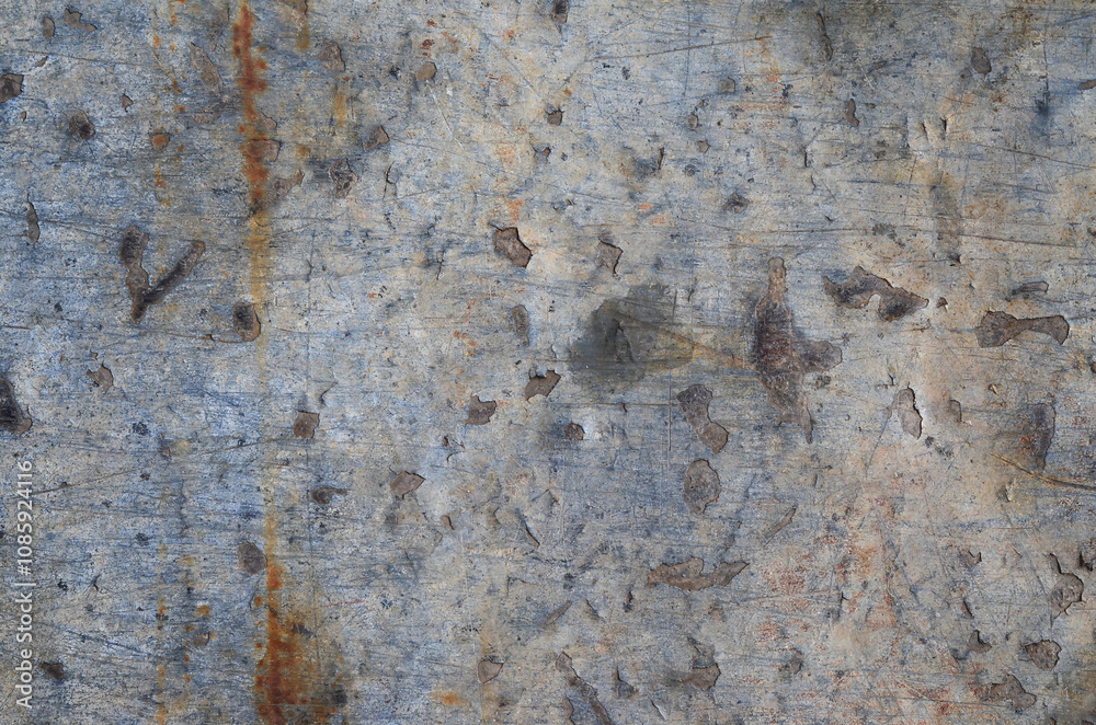 Photo of an old metal surface Photo of an old metal surface