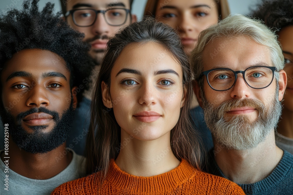 Hybrid office collaboration among diverse teams, combining in-office and remote members, Hybrid office collaboration among diverse teams, combining in-office and remote members,
