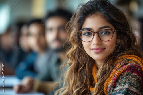 Indian employees in a meeting, engaging in a project discussion,