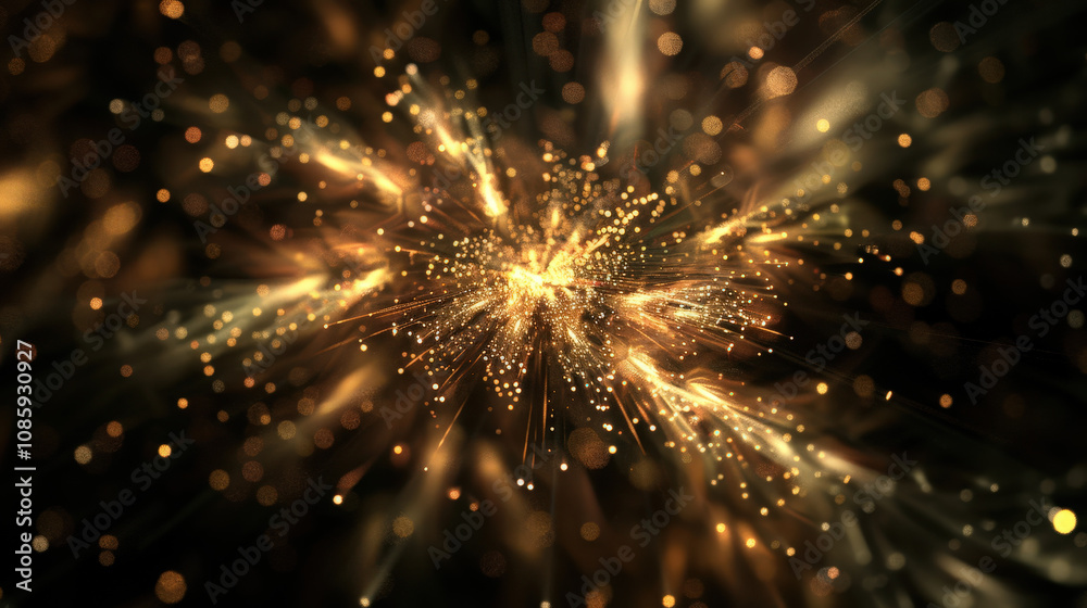 Fototapeta premium fireworks for new year