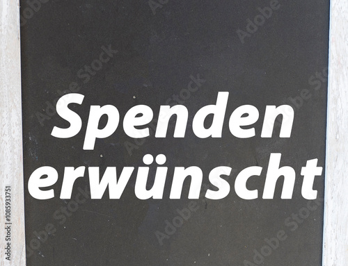 Spenden erwünscht photo