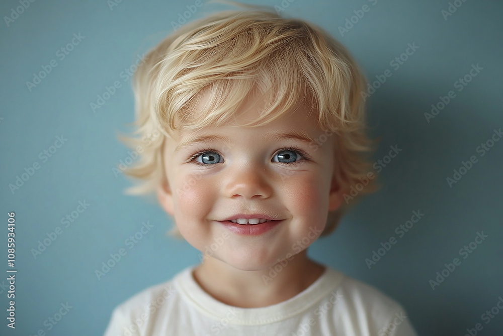 portrait of an white little boy with a smile portrait of an white little boy with a smile