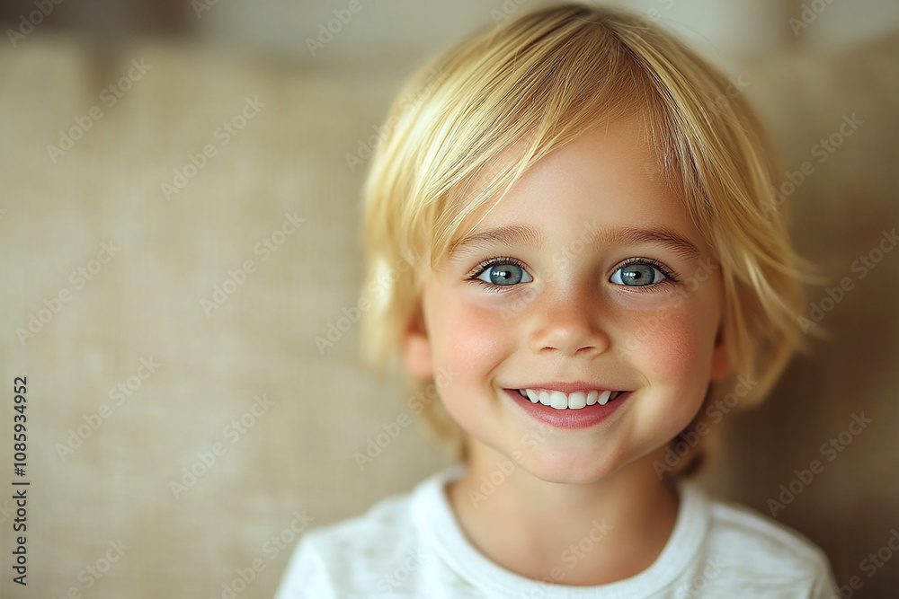 portrait of an white little boy with a smile portrait of an white little boy with a smile