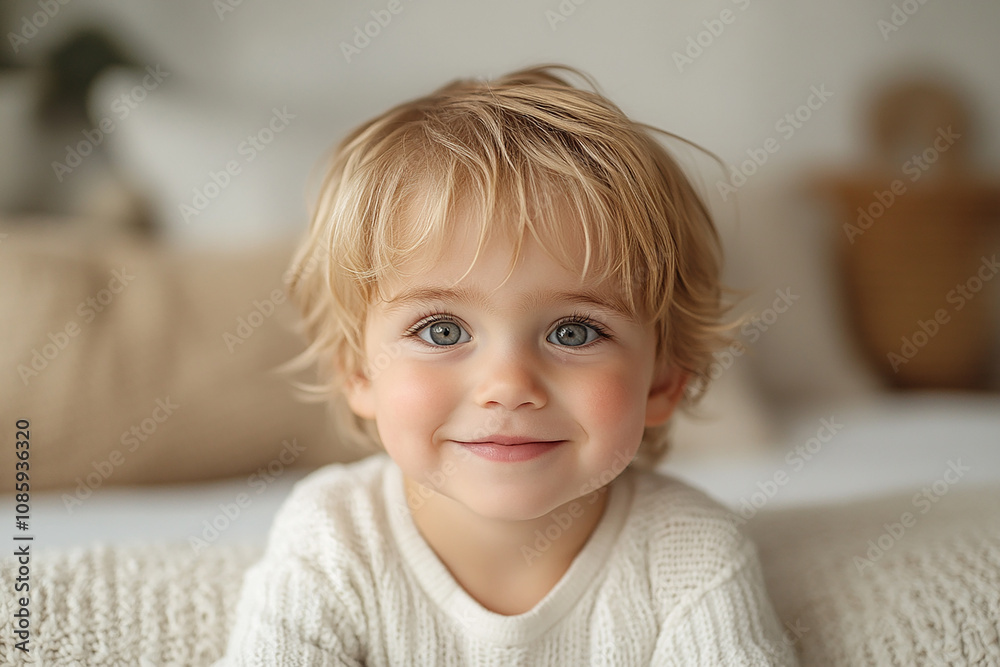 portrait of an white little boy with a smile portrait of an white little boy with a smile