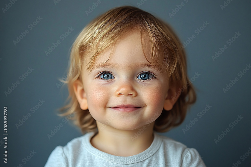 portrait of an white little boy with a smile portrait of an white little boy with a smile