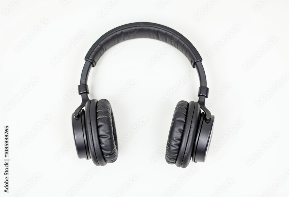 headphones isolated on white background headphones isolated on white background