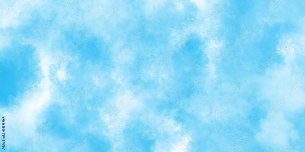blue cloudy watercolor painting textured design on white paper with tiny clouds, Watercolor illustration art abstract blue color sky blue texture, weather and beautiful nature in the morning of sky. blue cloudy watercolor painting textured design on white paper with tiny clouds, Watercolor illustration art abstract blue color sky blue texture, weather and beautiful nature in the morning of sky.