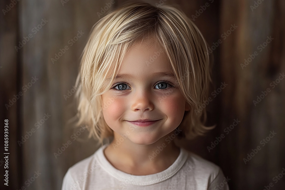 portrait of an white little boy with a smile portrait of an white little boy with a smile