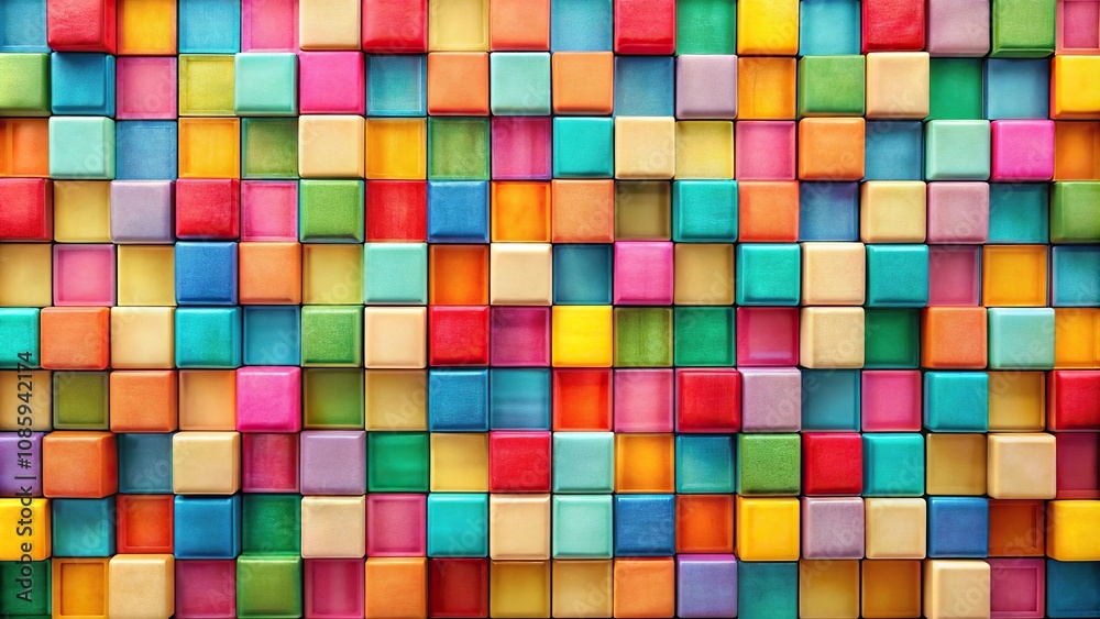 colorful squares background with retro look colorful squares background with retro look