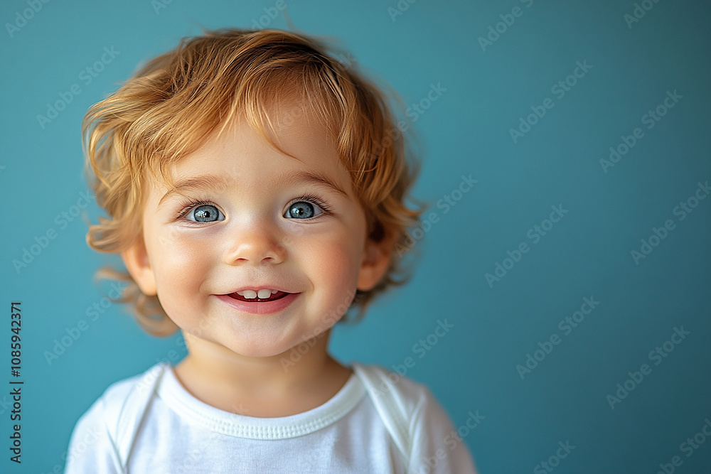 portrait of an white little boy with a smile portrait of an white little boy with a smile