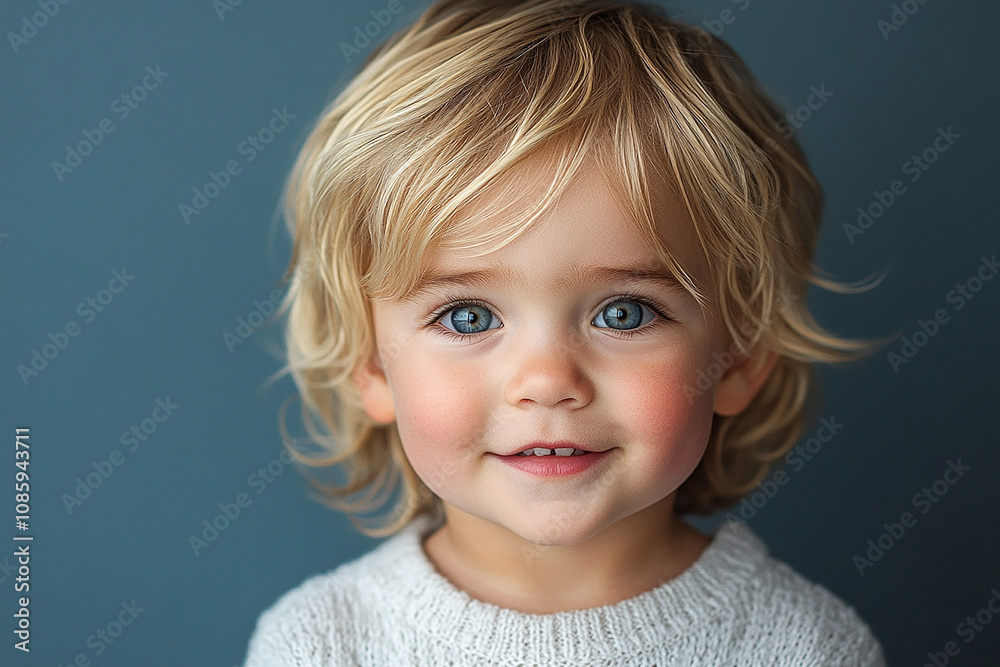 portrait of an white little boy with a smile portrait of an white little boy with a smile