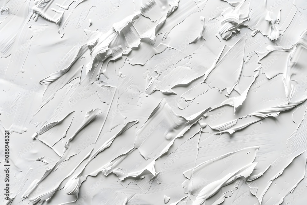 Obraz premium Copy space crumpled white paper 