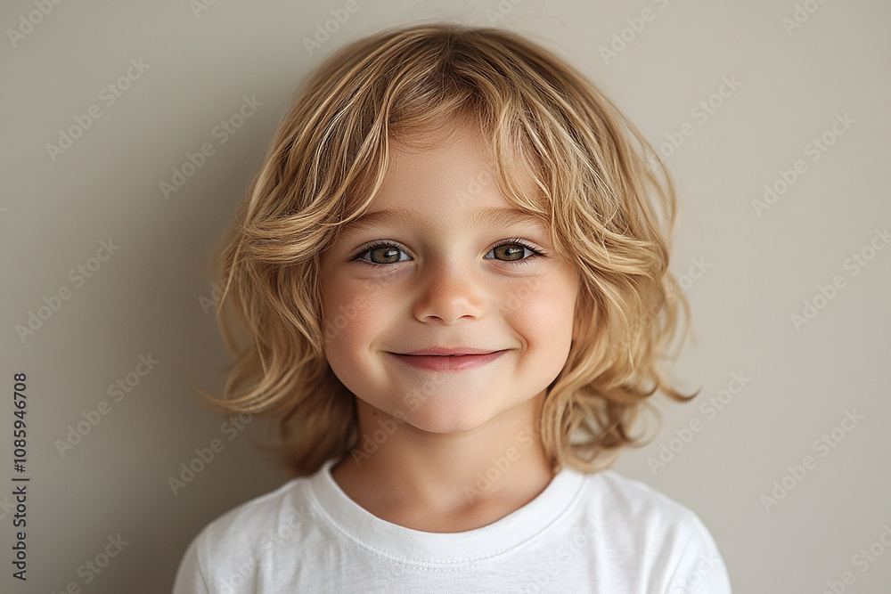 portrait of an white little boy with a smile portrait of an white little boy with a smile