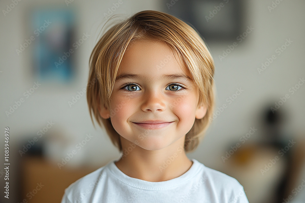 portrait of an white little boy with a smile portrait of an white little boy with a smile