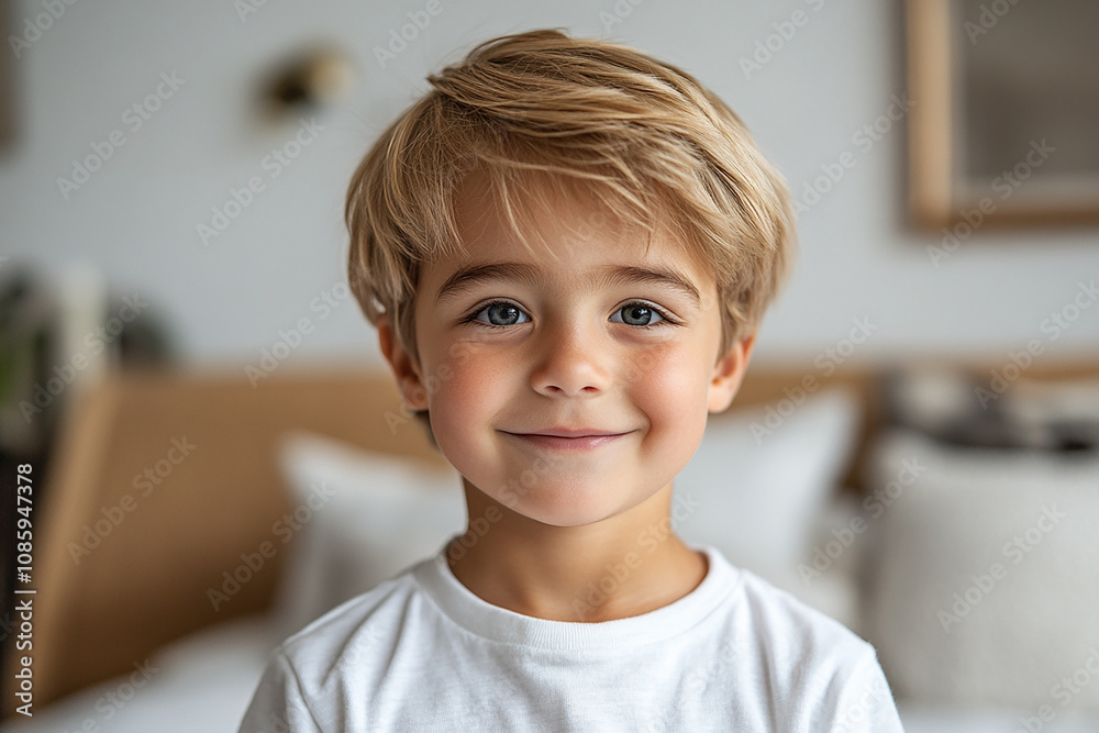 portrait of an white little boy with a smile portrait of an white little boy with a smile