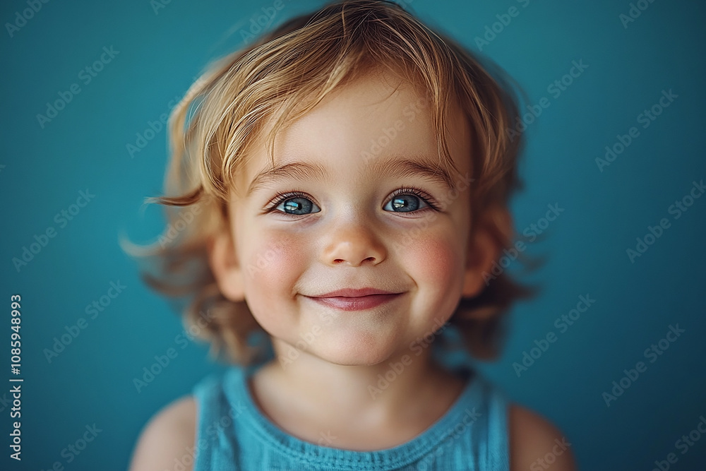 portrait of an white little boy with a smile portrait of an white little boy with a smile