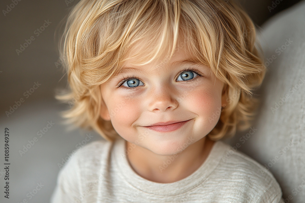 portrait of an white little boy with a smile portrait of an white little boy with a smile